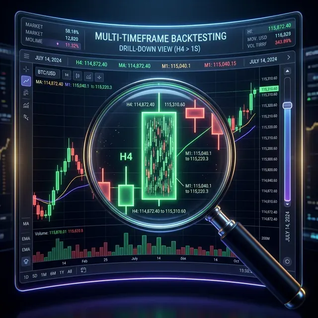 Drill-Down Adattivo: Backtest con Granularità Variabile dai Minuti ai Trade Grezzi