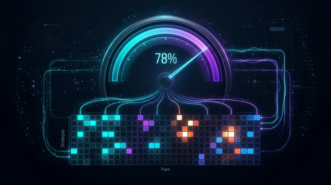 Gauge dan heatmap fill efficiency