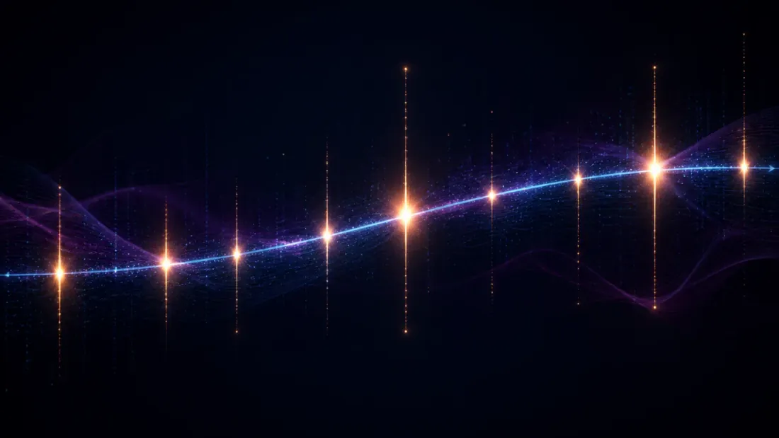 Discrete order-arrival event pulses