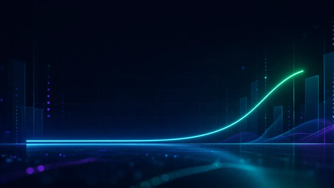 The measured cost of a boundary crossing: a latency curve flat at fourteen microseconds for tiny payloads, bending upward only past ten thousand floats, reaching two milliseconds for the full 1.2-megabyte series