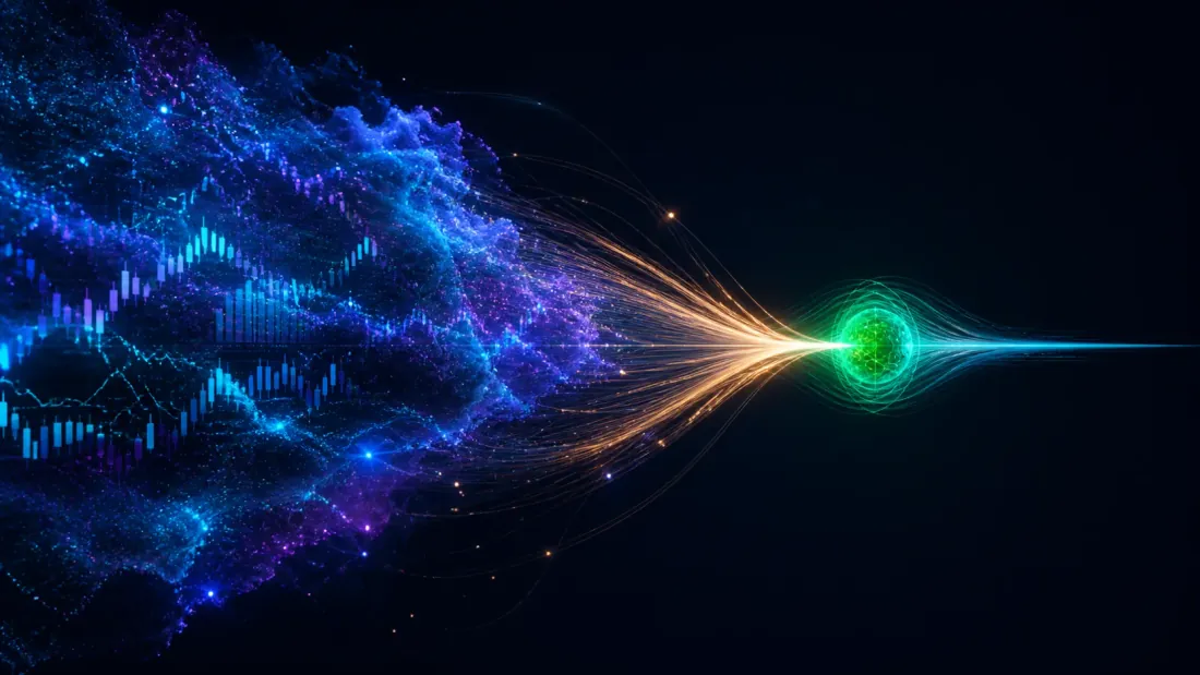 Market intelligence compressed into a low-latency core