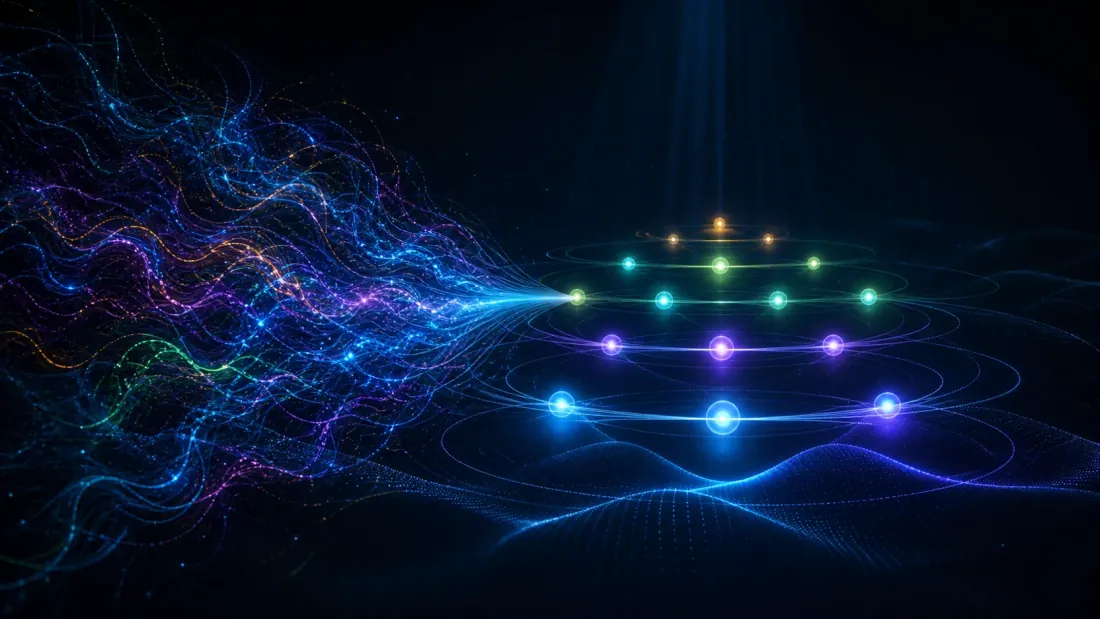 Turbulent trajectories resolving into stable modes