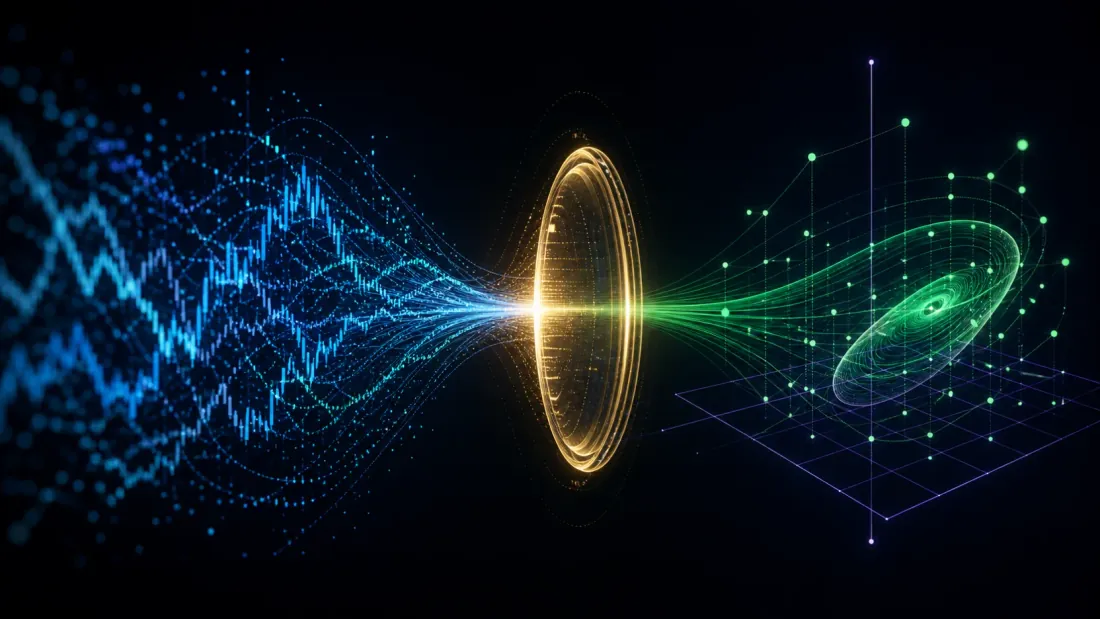 Observations transformed into state-space structure
