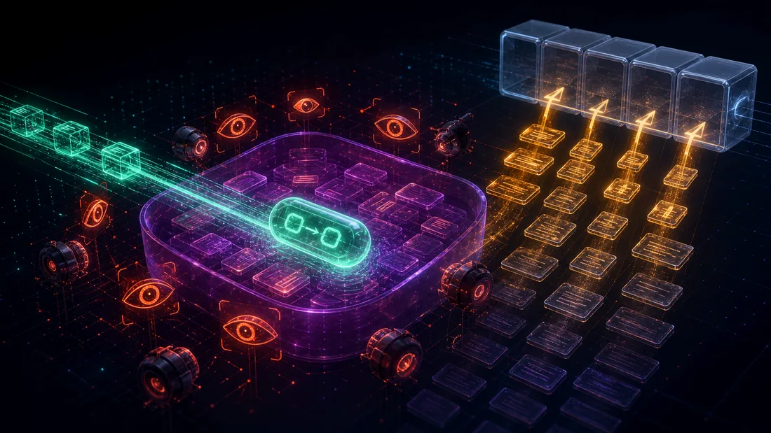 Kitaran hayat transaksi dari dompet ke blok: tx ditandatangani disiarkan ke mempool awam, kelihatan oleh searcher, disusun mengikut yuran keutamaan ke dalam blok oleh builder