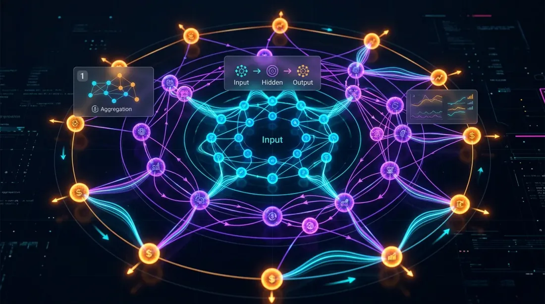 Arsitektur Graph Neural Network untuk analisis pasar keuangan