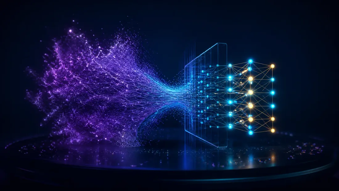 Compact efficient neural network resolving from dense uncertainty