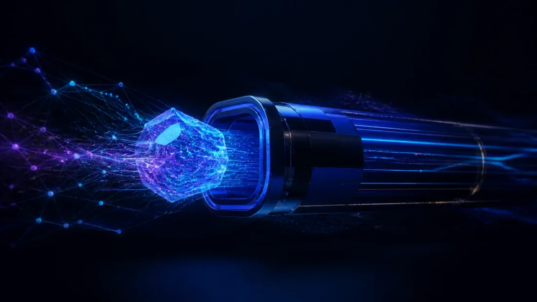 Lean inference model entering a low-latency hardware conduit