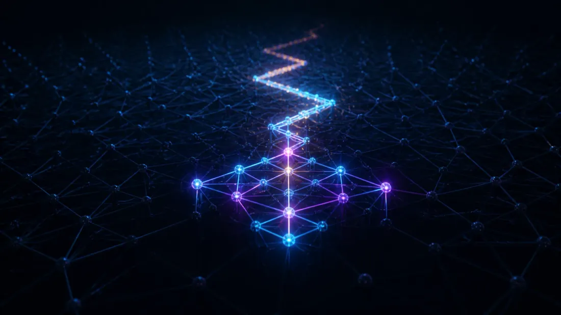Small winning subnetwork isolated within a vast neural lattice