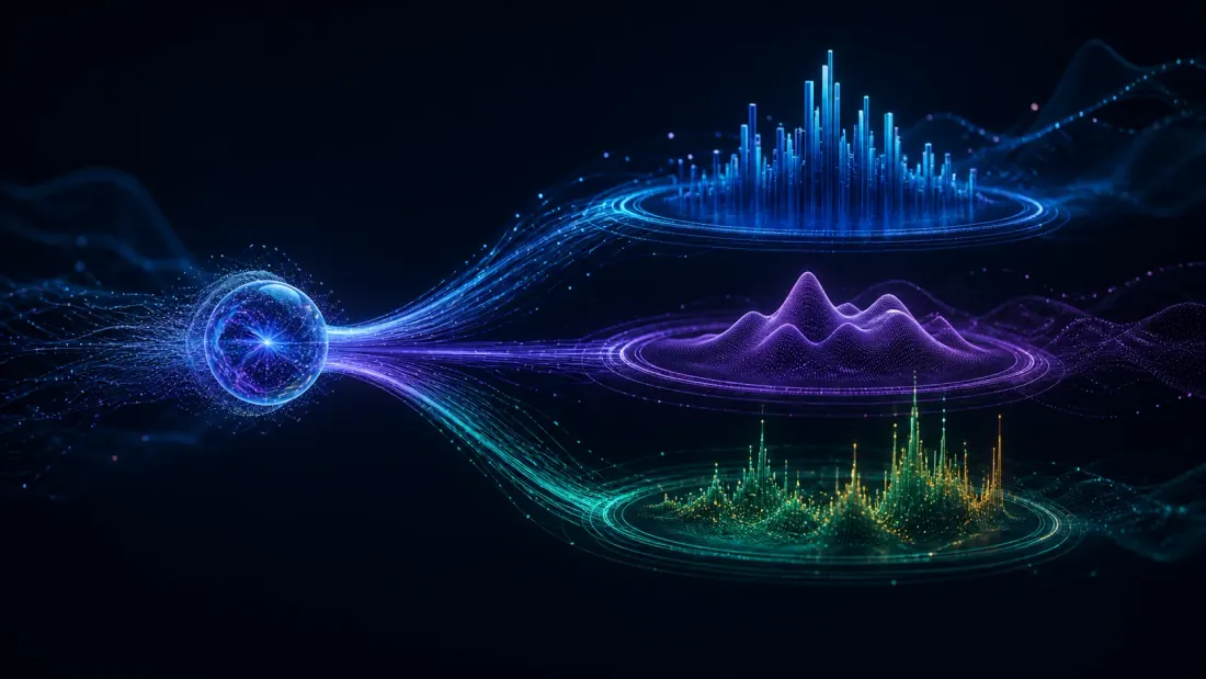 Three market targets emerging from a shared latent representation