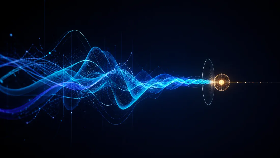 Smooth continuous dynamics resolving into a measured conclusion