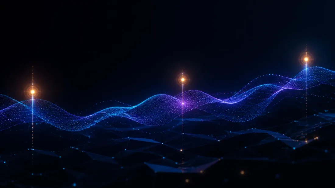 Hidden state evolving smoothly between irregular observations