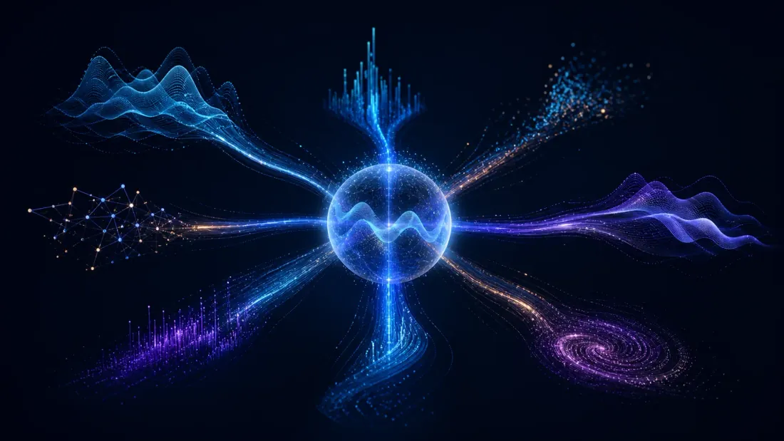 Open continuous-time research trajectories radiating from one model