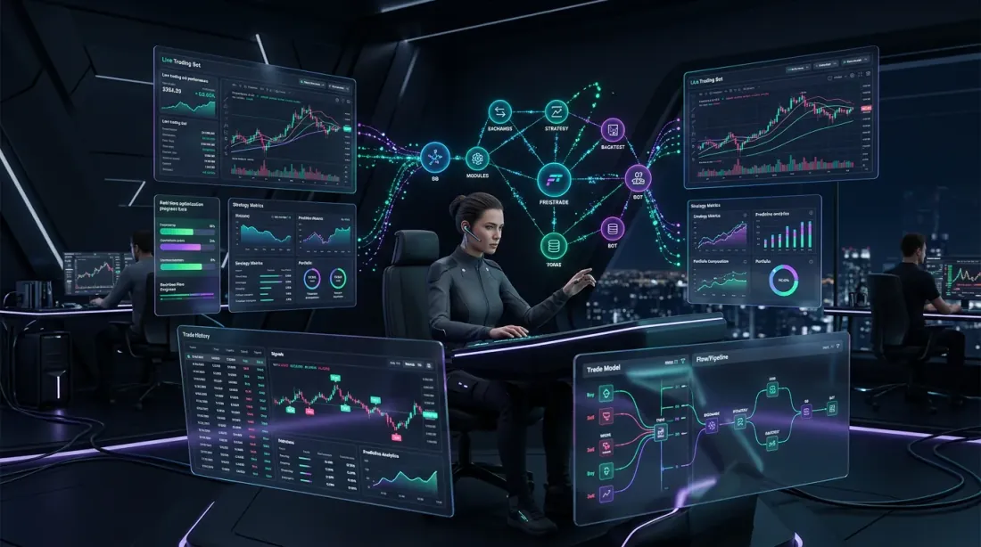 Freqtrade: framework di trading algoritmico con integrazione Optuna