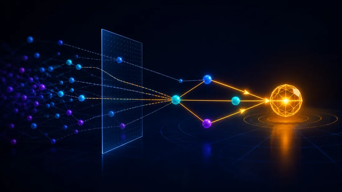 Filtered direct causal paths resolving into a measured insight