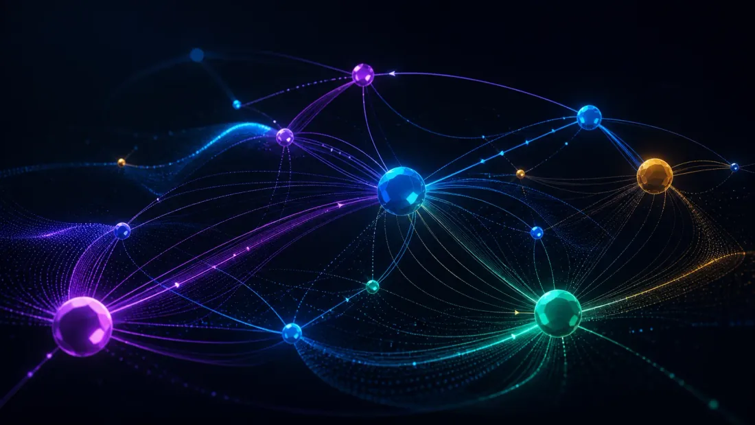 Nonlinear causal relations forming curved interaction manifolds