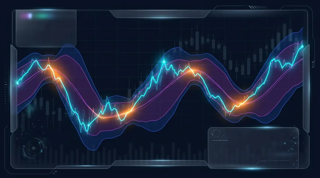 Visualisasi penunjuk teknikal