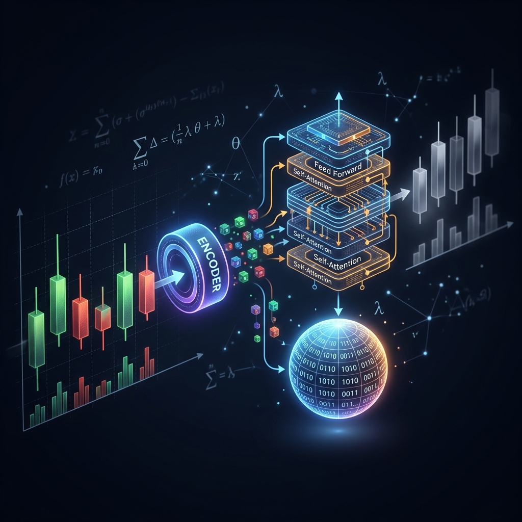 Kronos: foundation-модель, которая учит свечной график говорить на языке трансформера